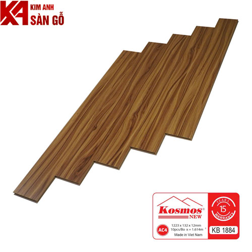 Sàn Gỗ Công Nghiệp 12MM KOSMOS-KB 1884